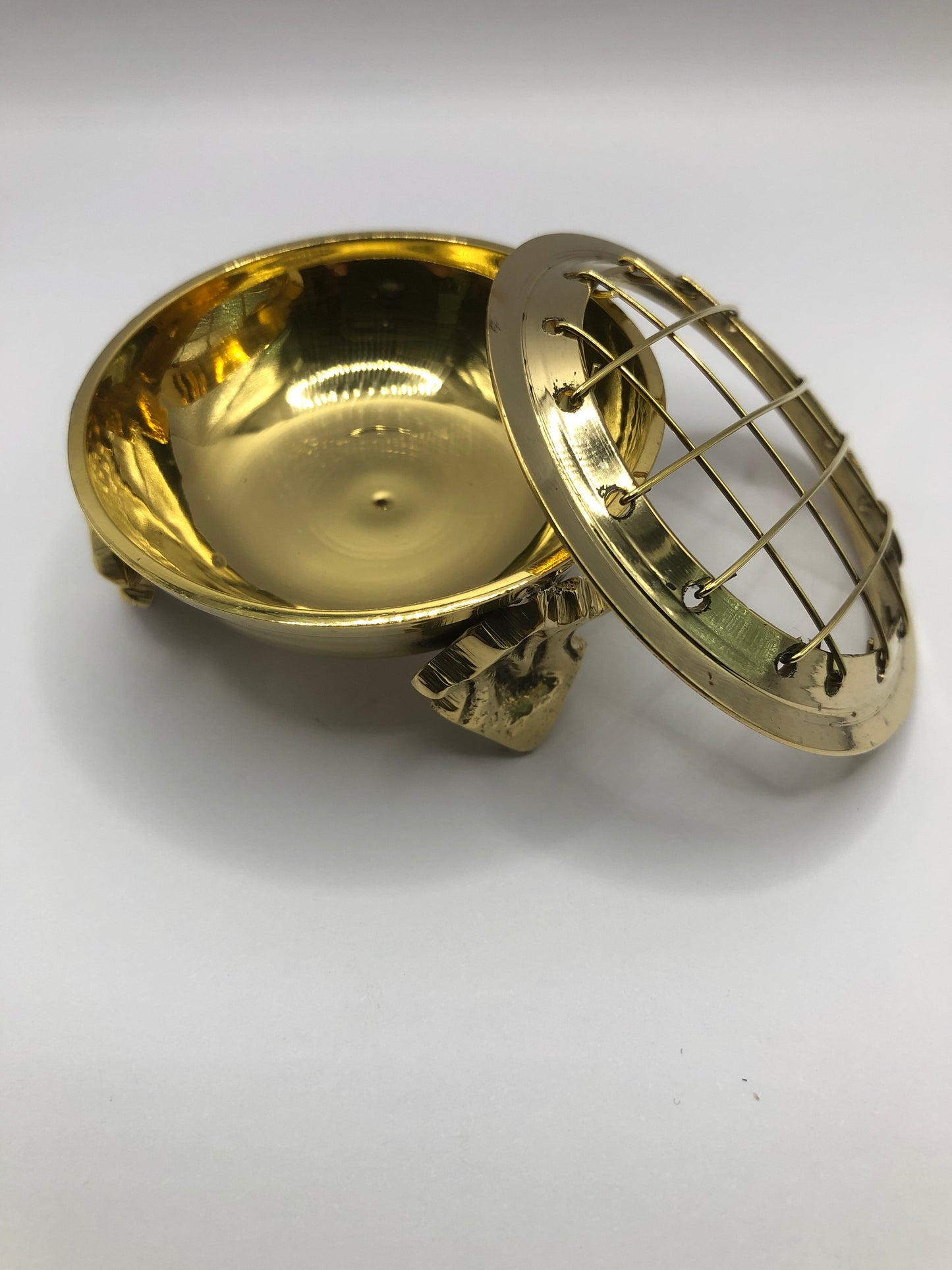 Brass Screen Charcoal Burner