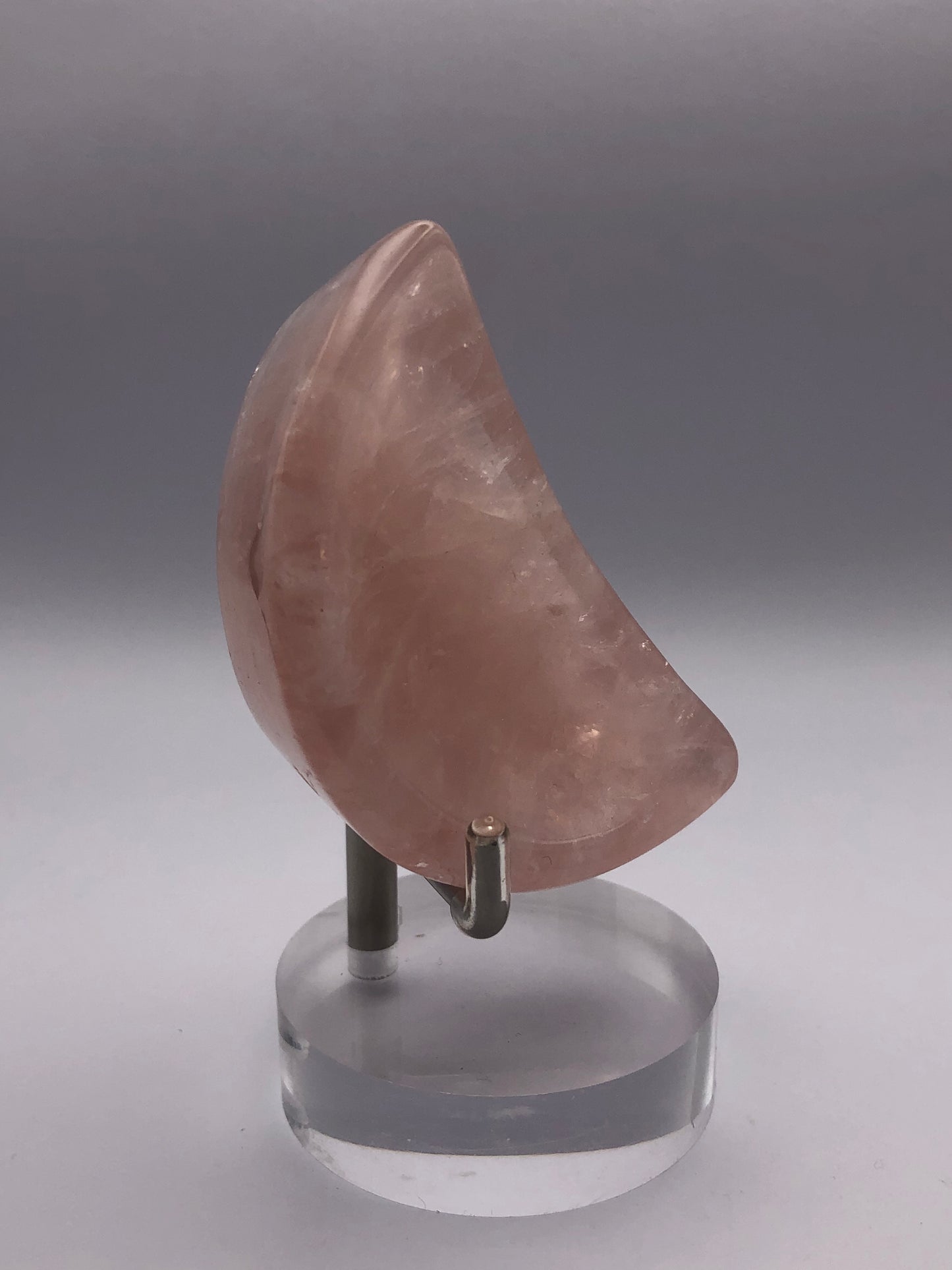 Rose Quartz Moon Shaped Bowl (iii)