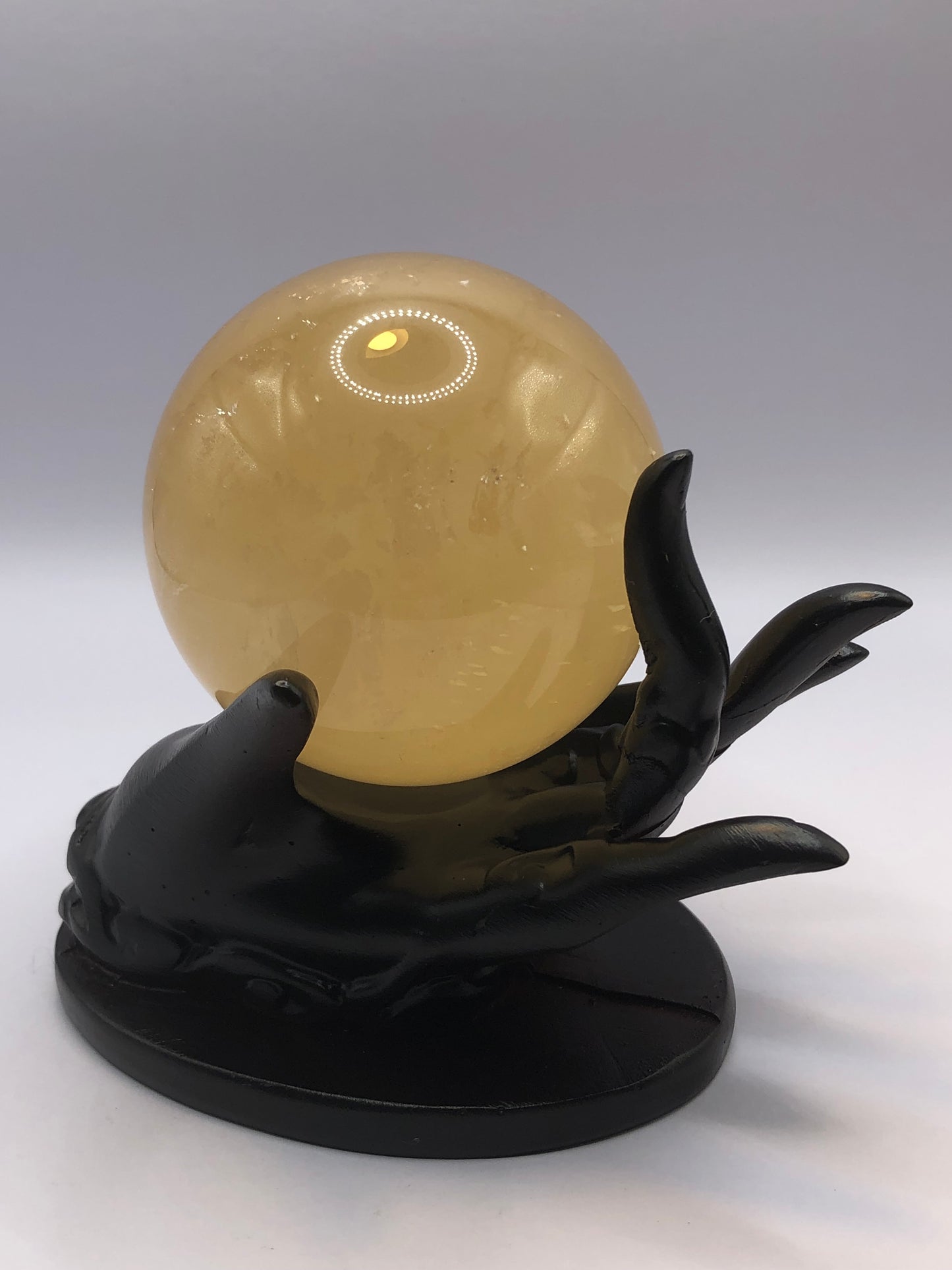 Resin Hand Sphere Holder