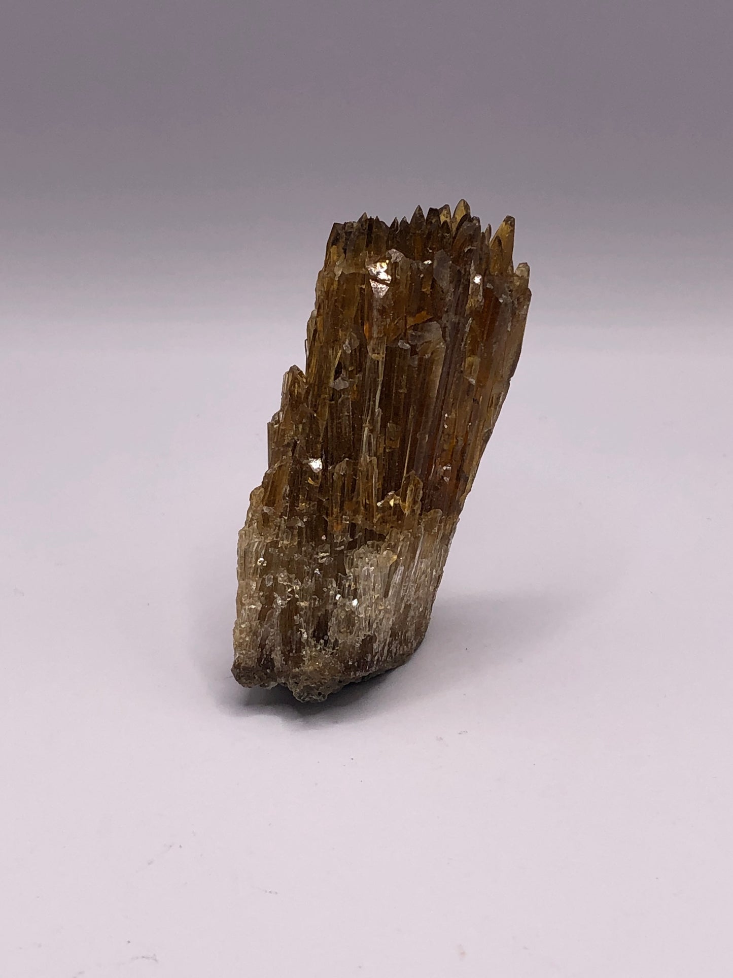 Amber Calcite Cluster