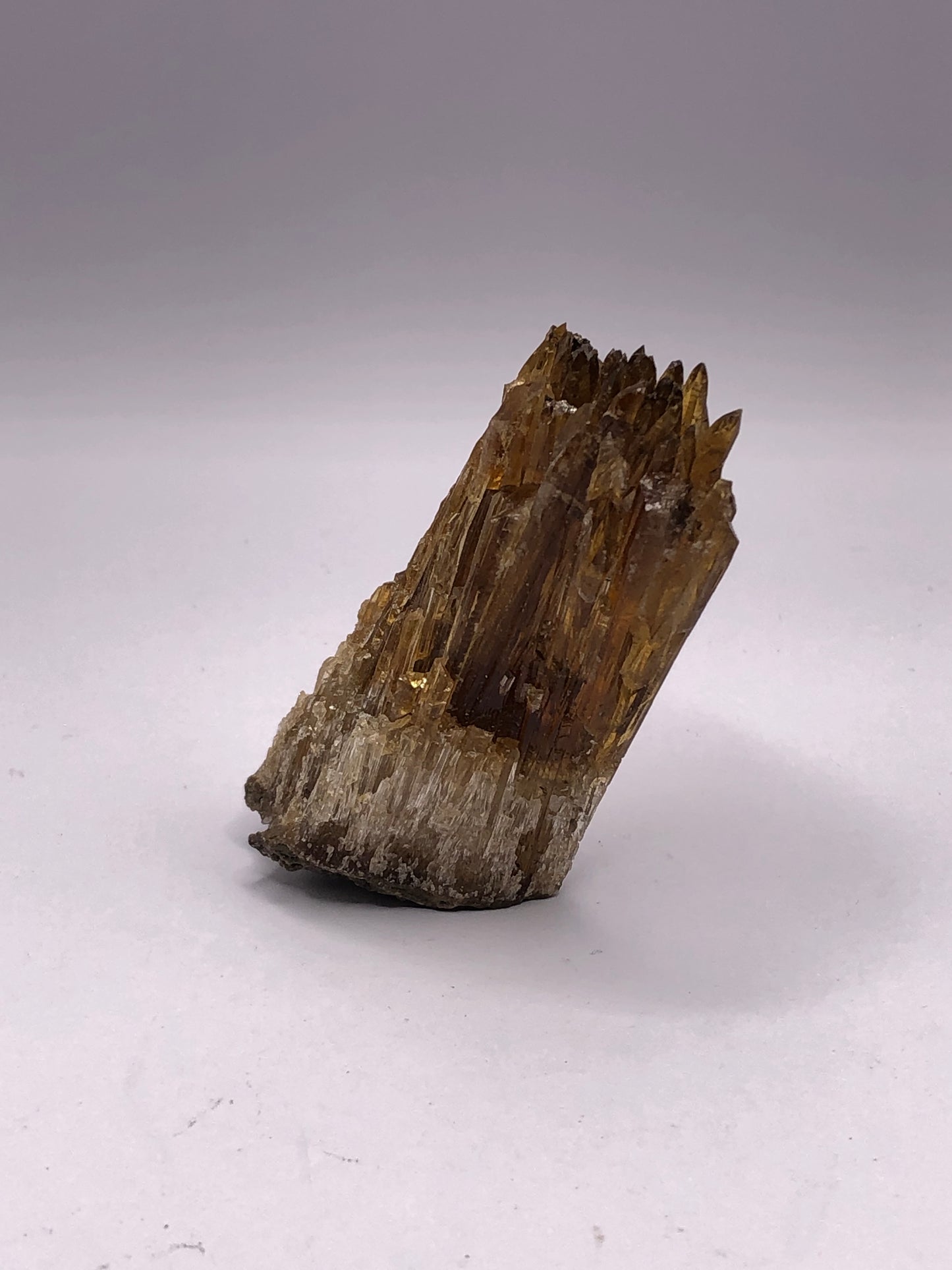 Amber Calcite Cluster