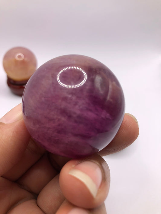 Purple Fluorite Sphere